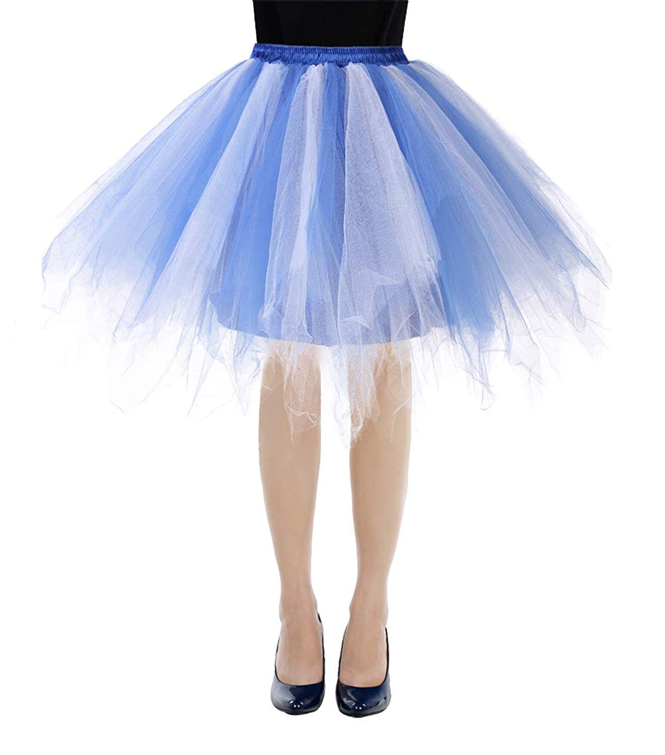 Rosenvy Women's Multicolored Ballet Tulle Tutu Skirt