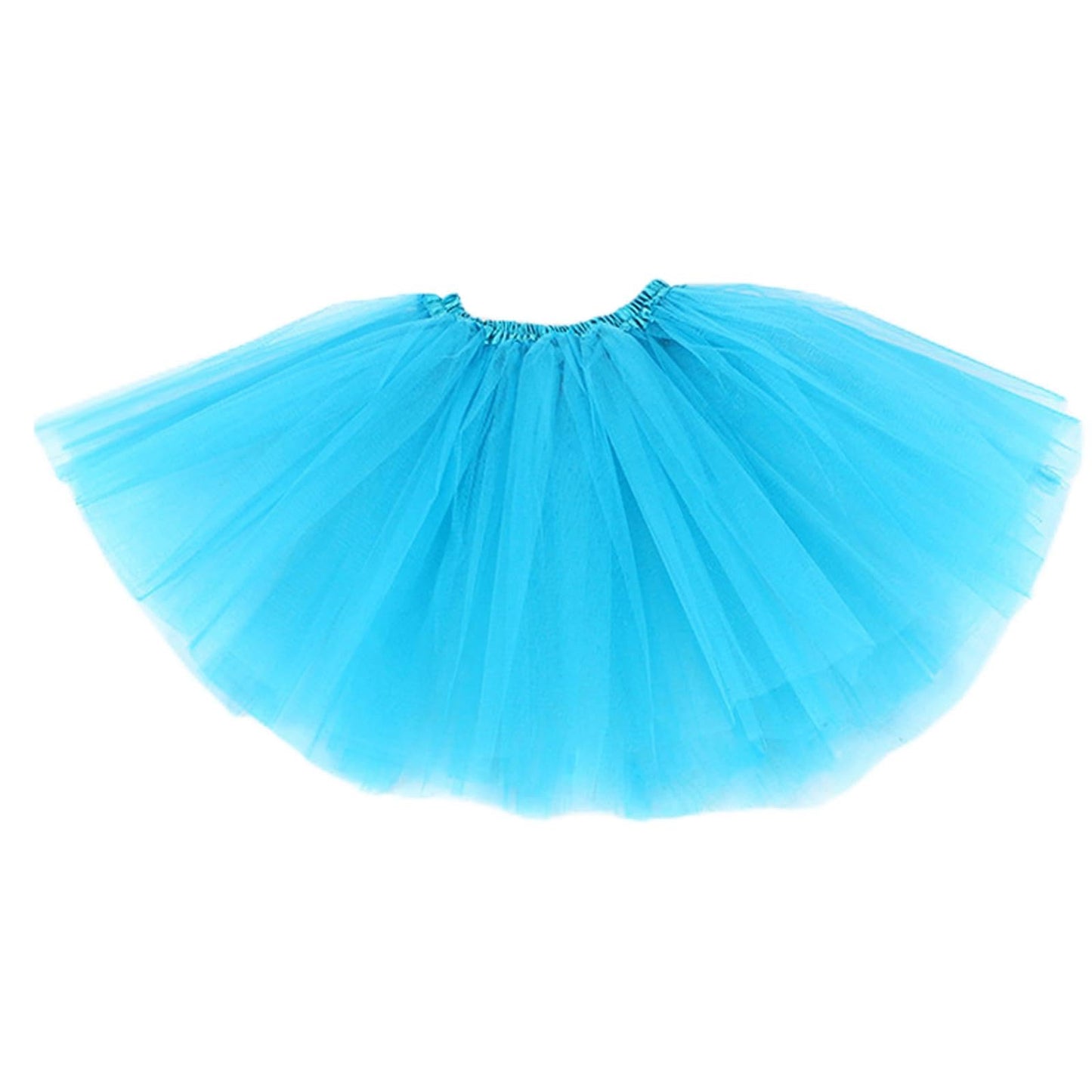 Rosenvy Women’s Colorful 5-Layer Tulle Tutu Skirt
