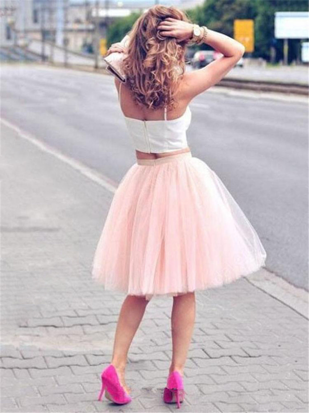 Rosenvy Women's A-Line Knee-Length Tulle Petticoat Skirt