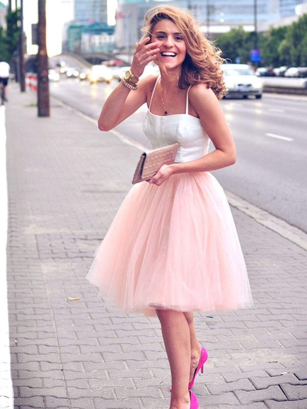 Rosenvy Women's A-Line Knee-Length Tulle Petticoat Skirt