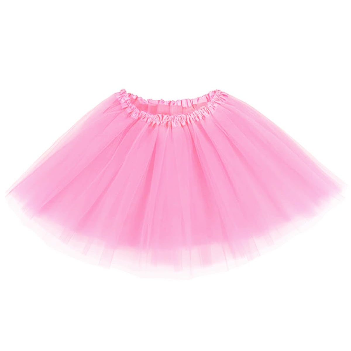 Rosenvy Women’s Colorful 5-Layer Tulle Tutu Skirt