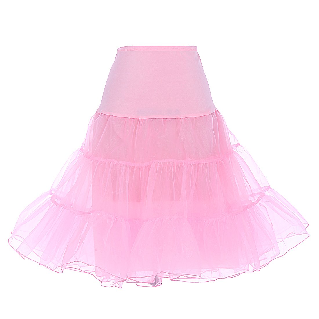 Rosenvy Women's 50s Vintage Rockabilly Petticoat Underskirt