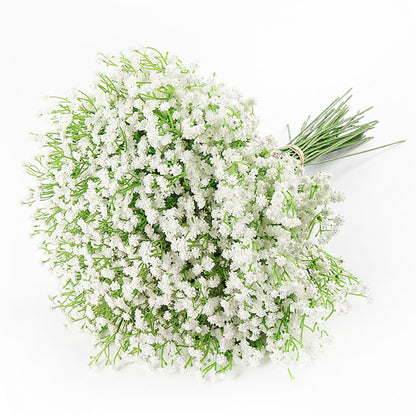 15 Stems 20.5" White Artificial Babys Breath Gypsophila Flowers Bouquet