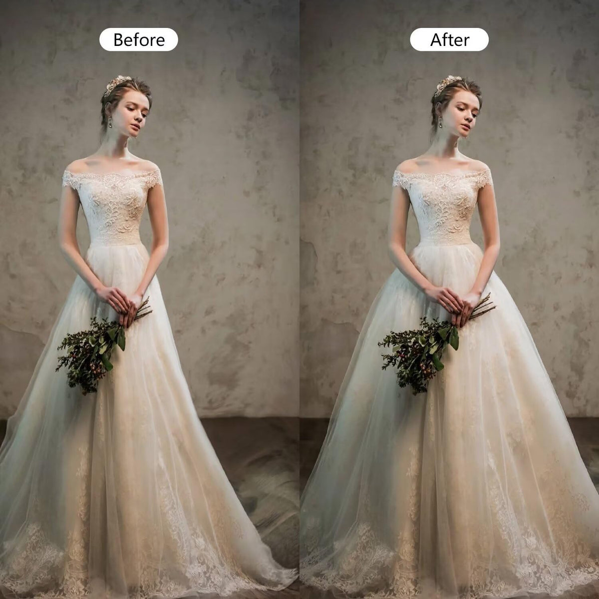 ROSENVY Arabella 4-Hoop Bridal Crinoline