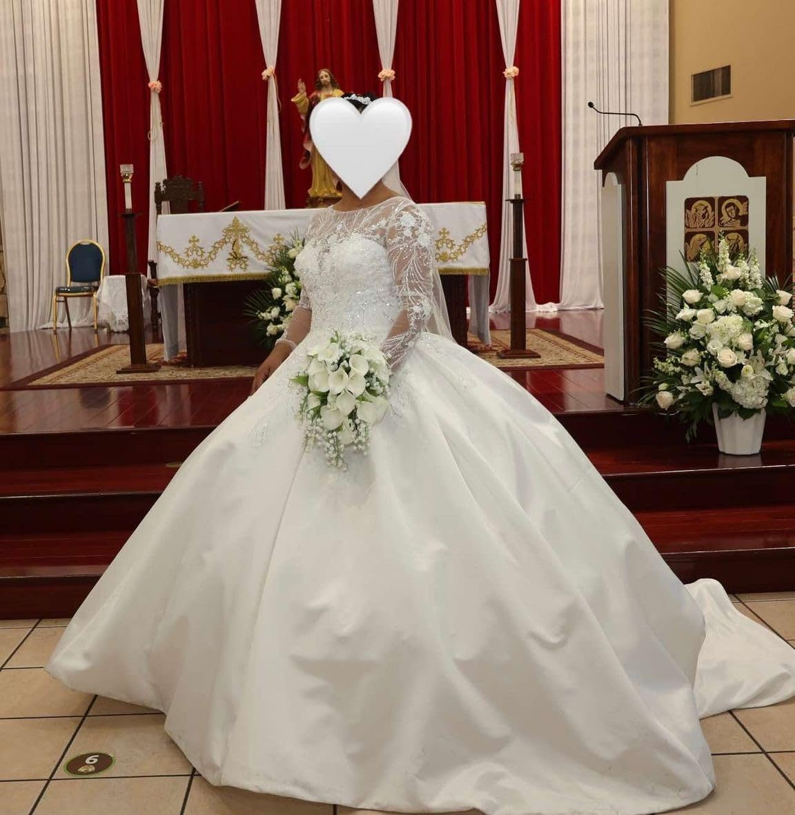 Rosenvy Women’s 6-Hoop Full A-Line Crinoline Petticoat