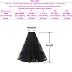 Rosenvy Women's Ankle-Length Crinoline Petticoat Slip