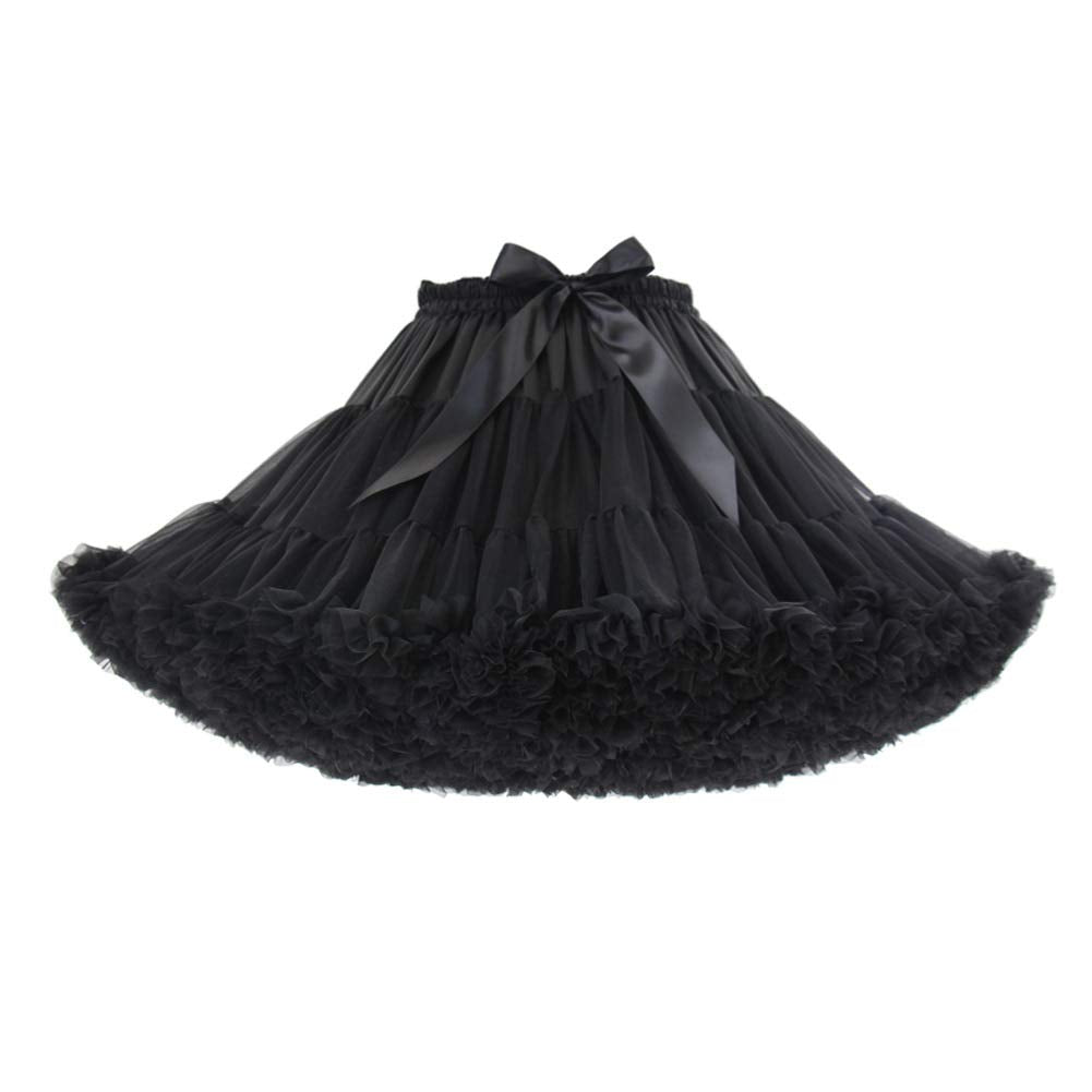 Rosenvy Women's Fluffy Multi-Layered Tulle Tutu Skirt