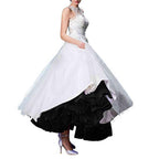 Rosenvy Women's Ankle-Length Crinoline Petticoat Slip