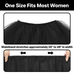 Rosenvy Women's Fluffy 5-Layer Tulle Tutu Skirt