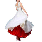 Rosenvy Women's Ankle-Length Crinoline Petticoat Slip