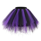 ROSENVY Camille Colorblock Tulle Tutu Skirt