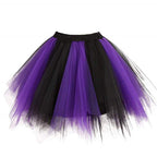ROSENVY Camille Colorblock Tulle Tutu Skirt