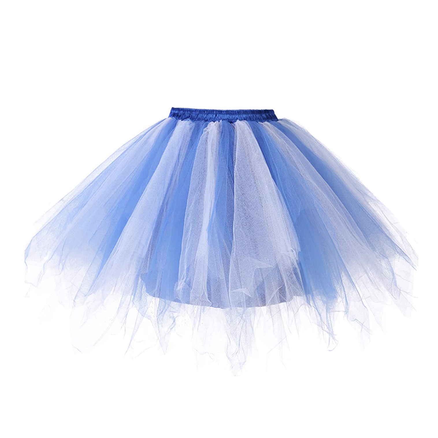 Rosenvy Women's Multicolored Ballet Tulle Tutu Skirt