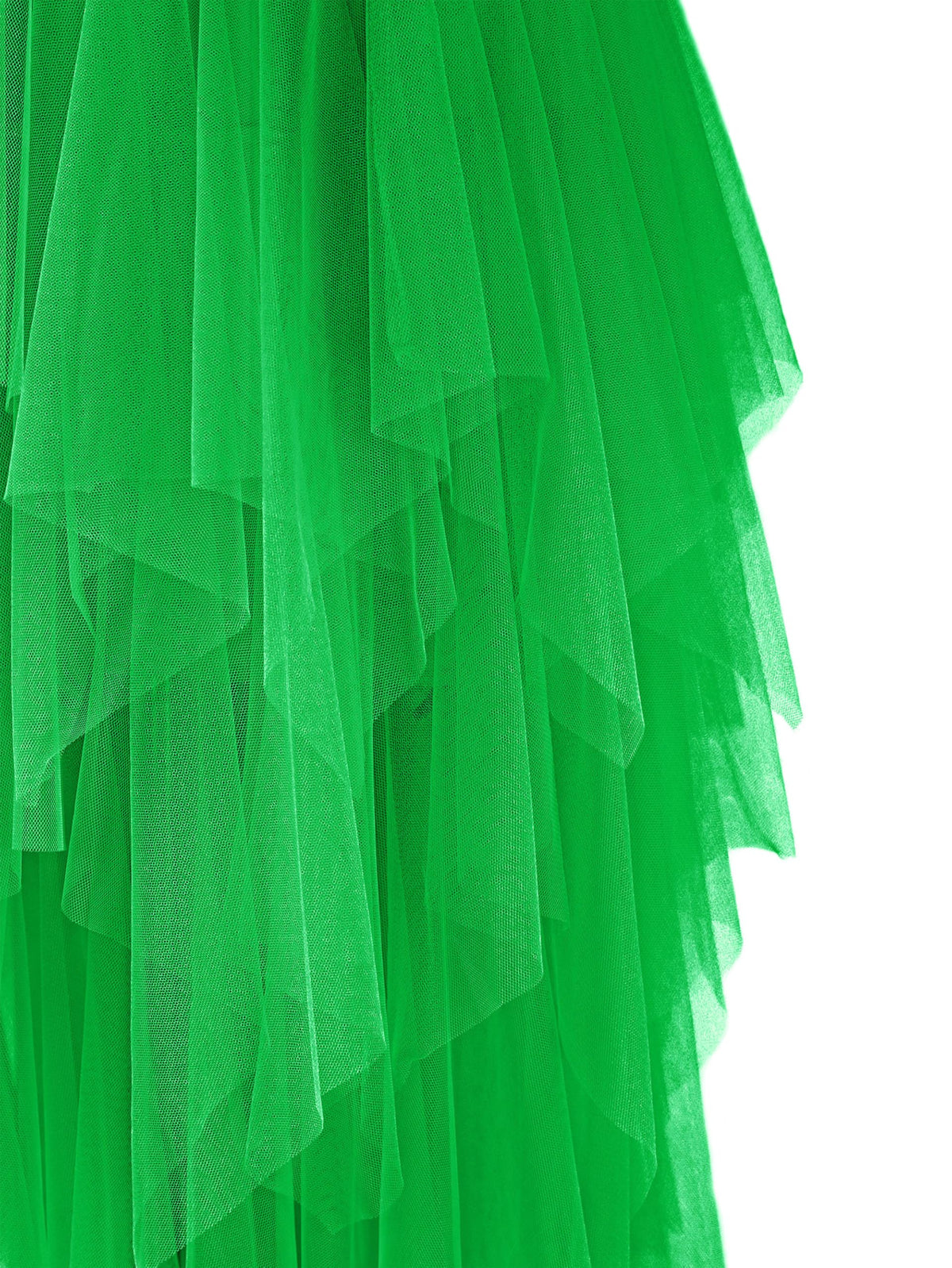 ROSENVY Elara Handkerchief Tulle Midi Skirt