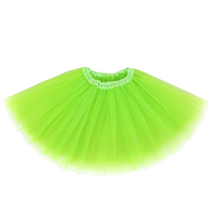 Rosenvy Women’s Colorful 5-Layer Tulle Tutu Skirt