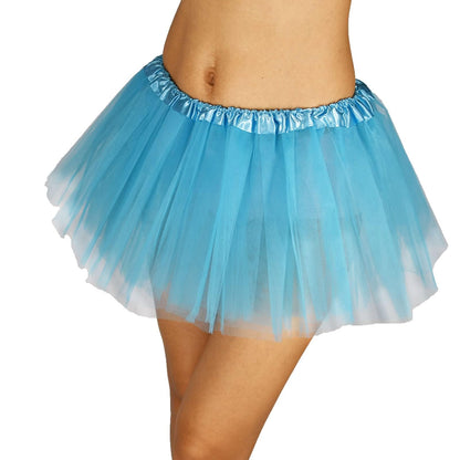 Rosenvy Women’s Colorful 5-Layer Tulle Tutu Skirt