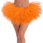 Rosenvy Women's Fluffy 5-Layer Tulle Tutu Skirt