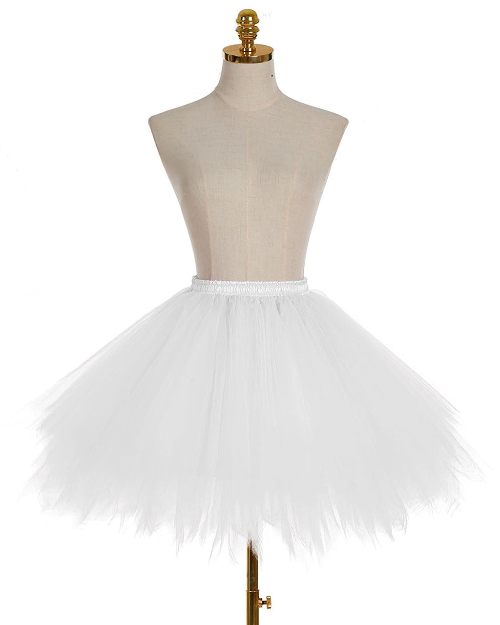 Rosenvy Women's Fluffy Ballet Tulle Tutu Skirt