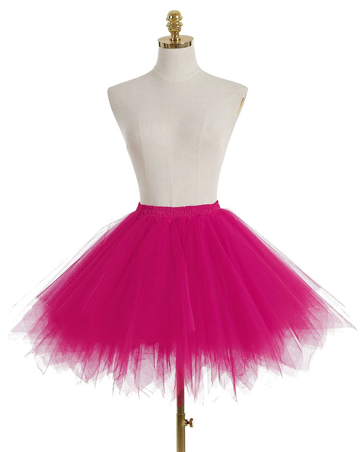 Rosenvy Women's Fluffy Ballet Tulle Tutu Skirt