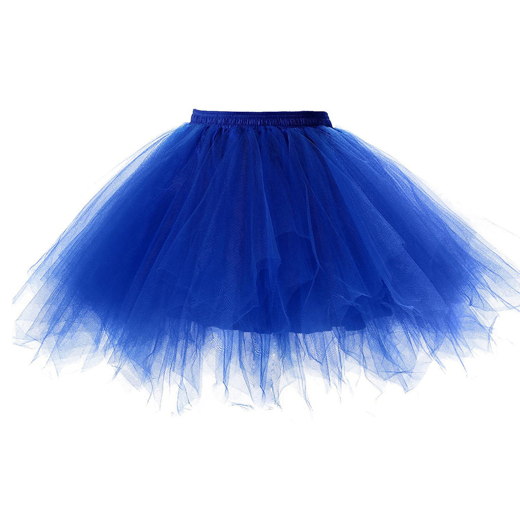 Rosenvy Women's Fluffy Ballet Tulle Tutu Skirt