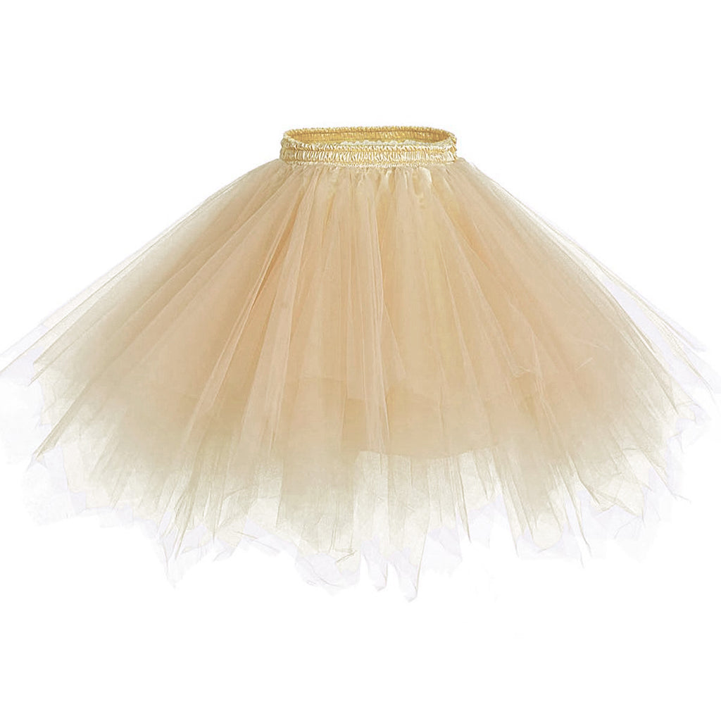 Rosenvy Women's Fluffy Ballet Tulle Tutu Skirt