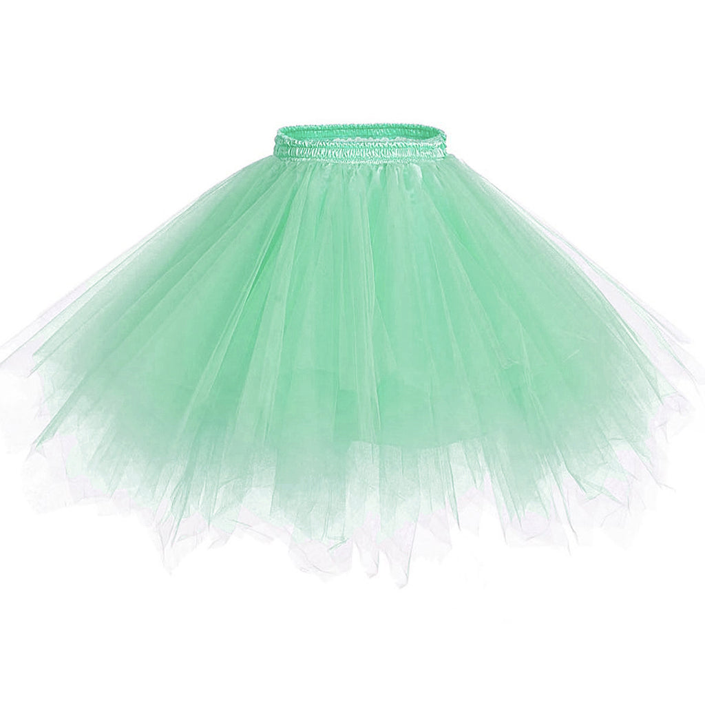 Rosenvy Women's Fluffy Ballet Tulle Tutu Skirt