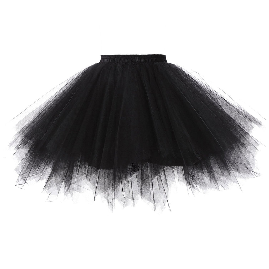 Rosenvy Women's Fluffy Ballet Tulle Tutu Skirt