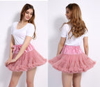 Rosenvy Women's Fluffy Multi-Layered Tulle Tutu Skirt