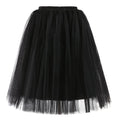 Rosenvy Women's A-Line Knee-Length Tulle Petticoat Skirt
