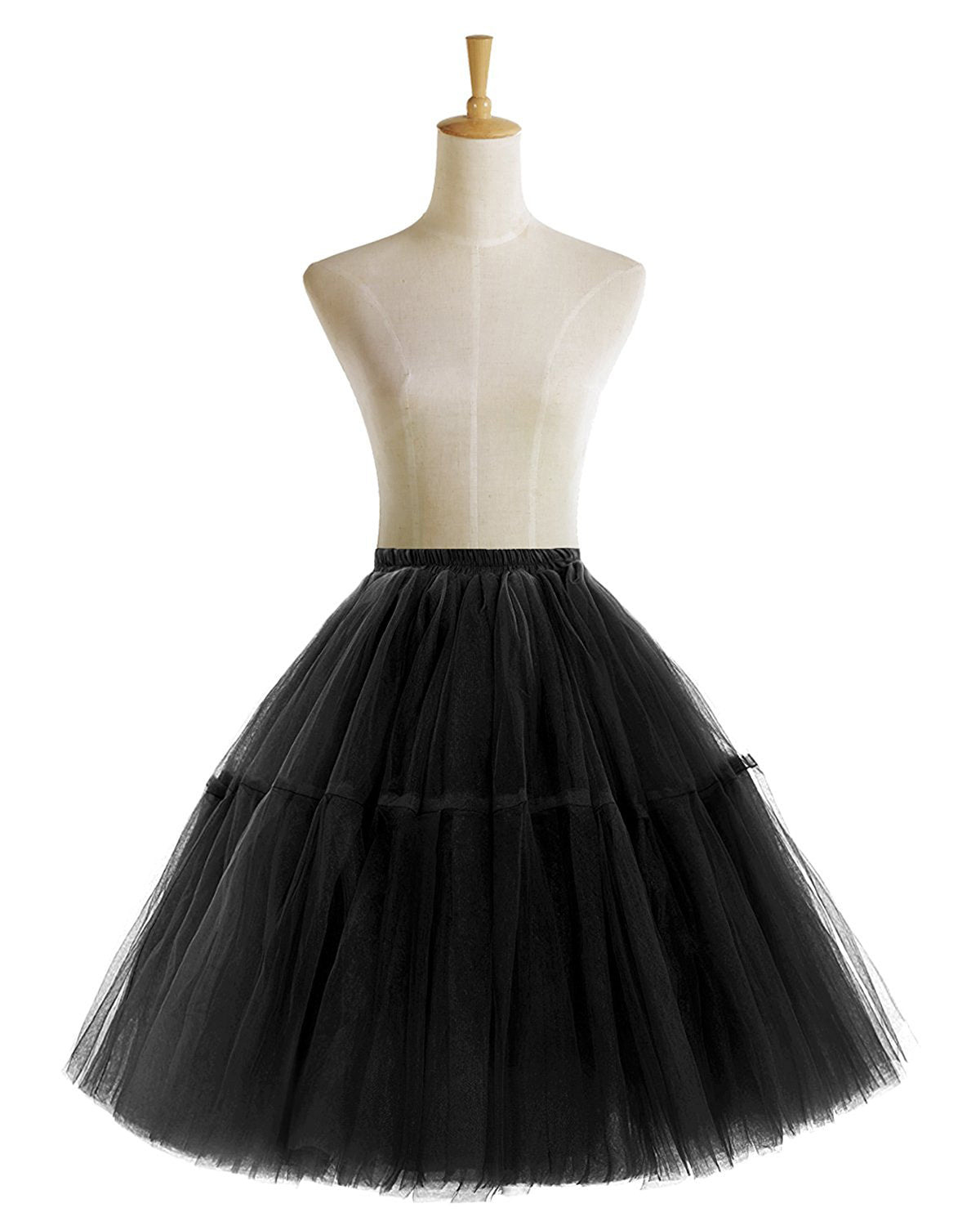 ROSENVY Celeste Full Tulle Midi Skirt