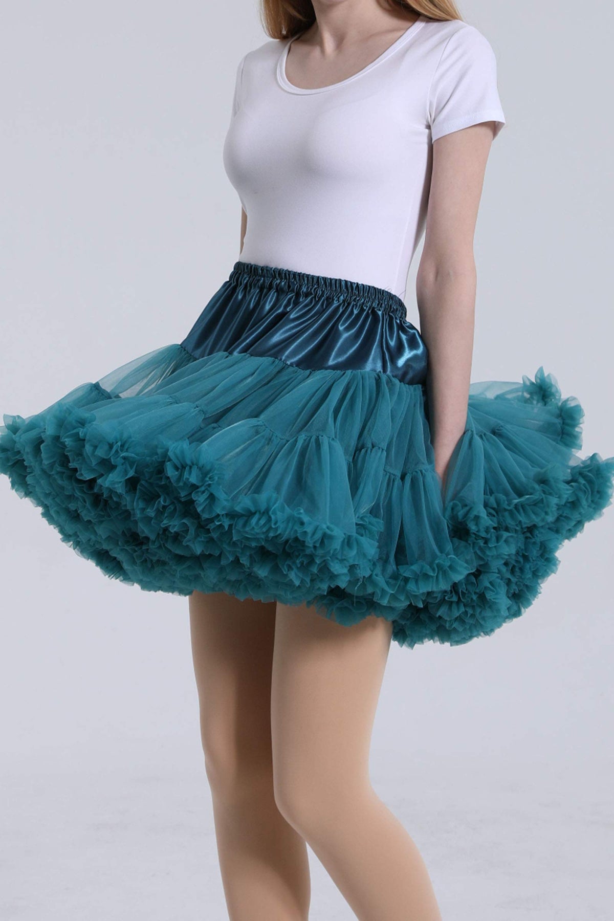 ROSENVY Colette Ruffled Tulle Tutu Skirt