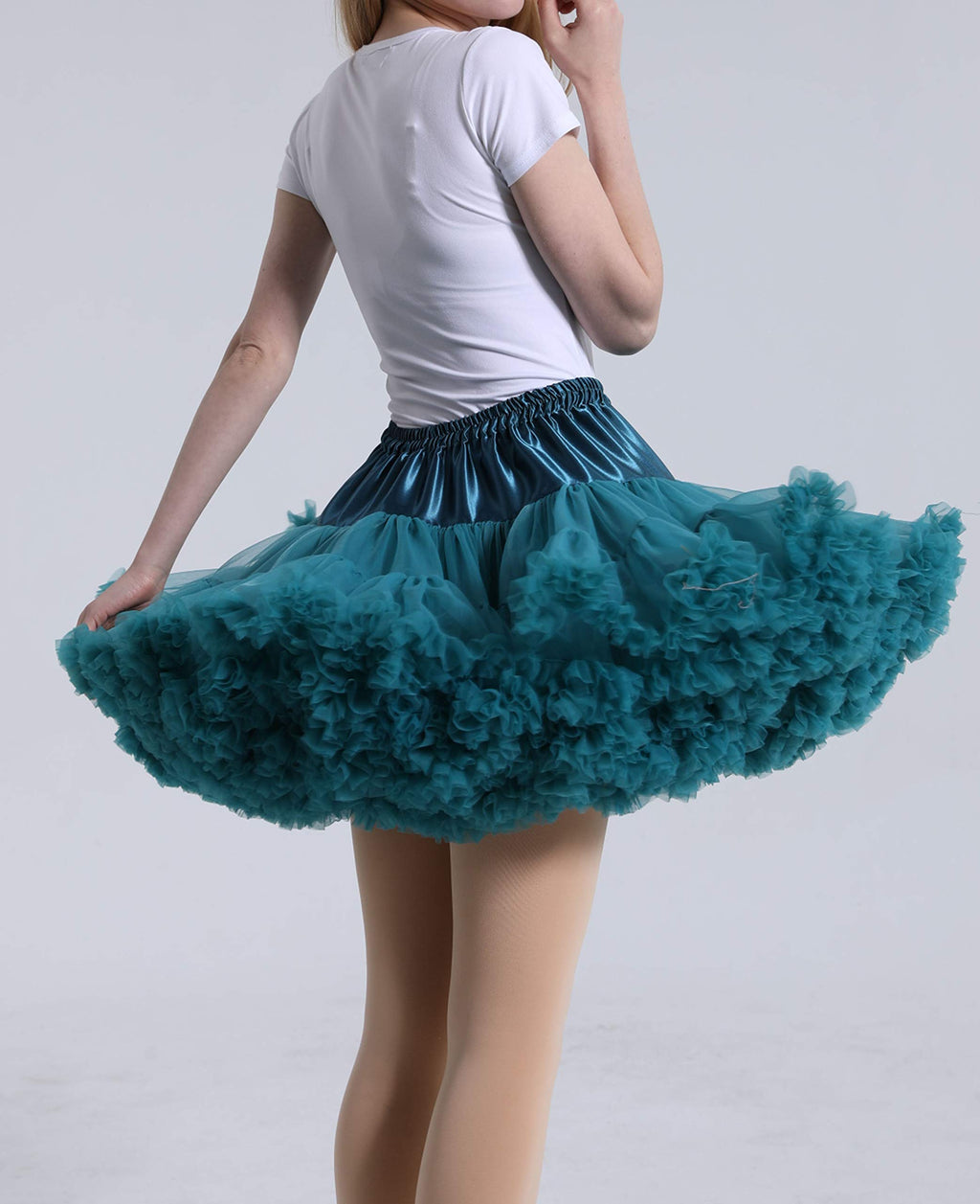 Rosenvy Women's Fluffy Multi-Layered Tulle Tutu Skirt