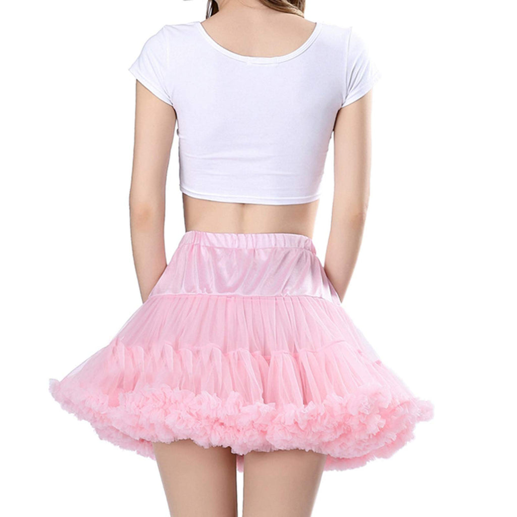 Rosenvy Women's Fluffy Multi-Layered Tulle Tutu Skirt