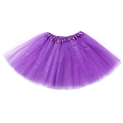 Rosenvy Women’s Colorful 5-Layer Tulle Tutu Skirt