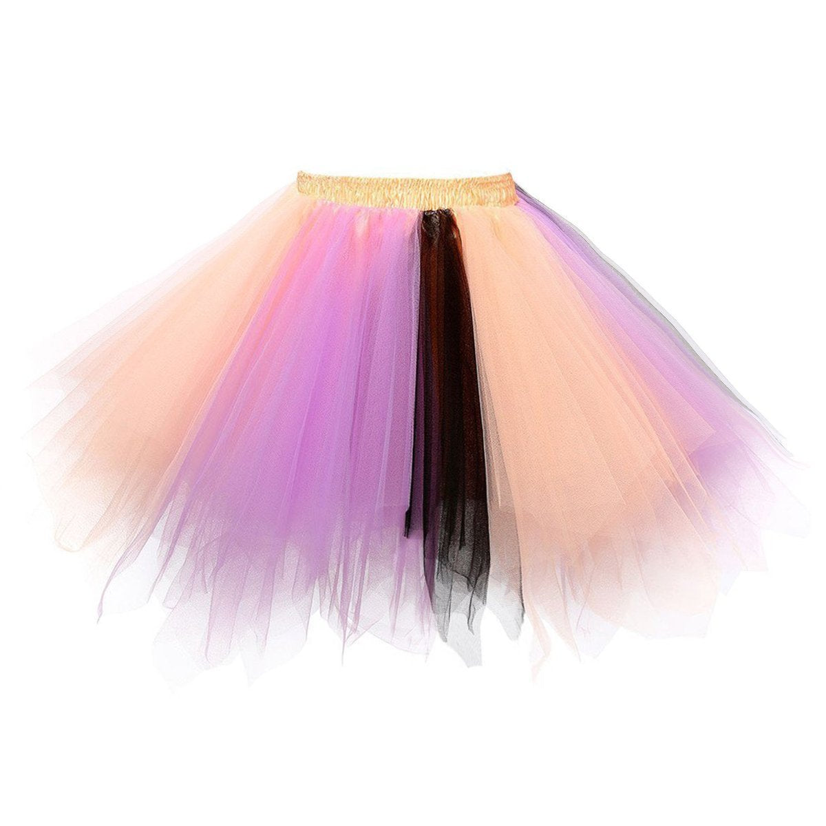 Rosenvy Women's Multicolored Ballet Tulle Tutu Skirt