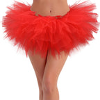 Rosenvy Women's Fluffy 5-Layer Tulle Tutu Skirt