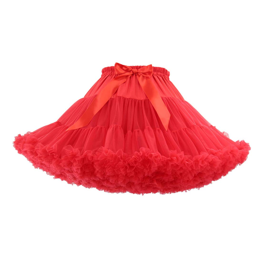Rosenvy Women's Fluffy Multi-Layered Tulle Tutu Skirt