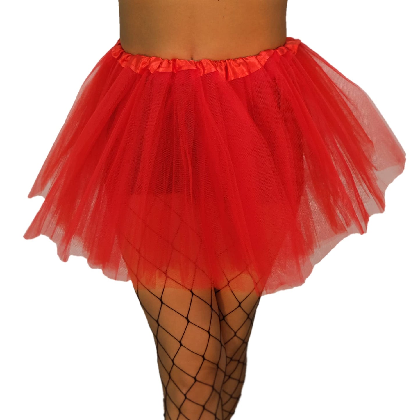 Rosenvy Women’s Colorful 5-Layer Tulle Tutu Skirt