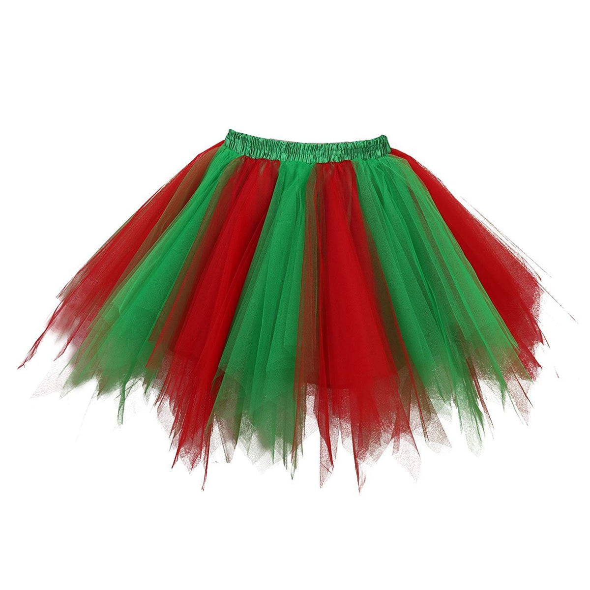 ROSENVY Camille Colorblock Tulle Tutu Skirt