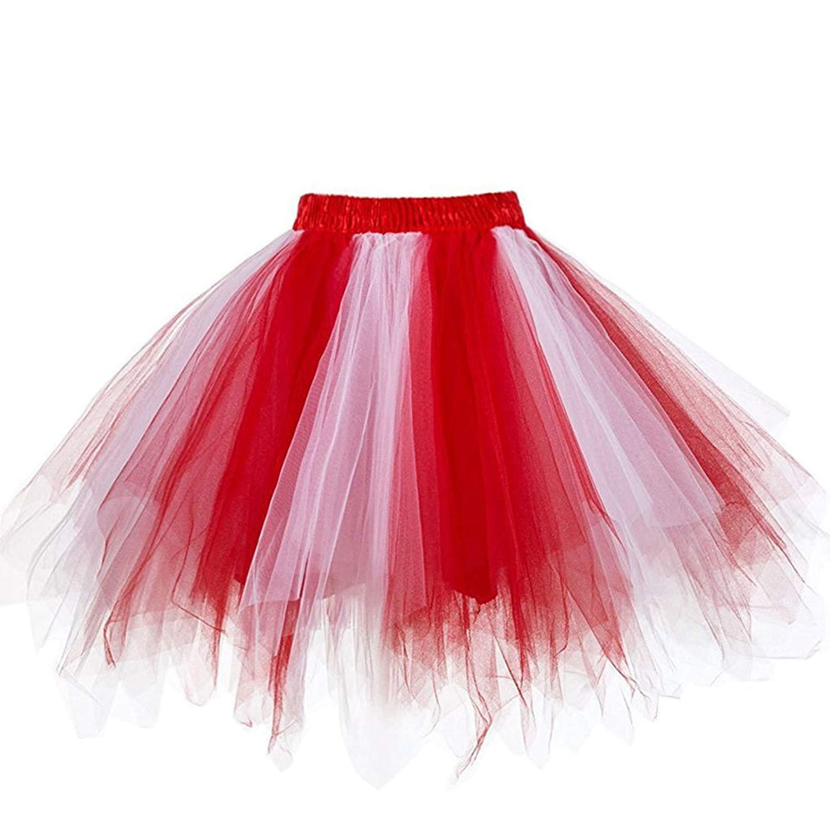 ROSENVY Camille Colorblock Tulle Tutu Skirt