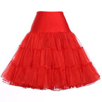 Rosenvy Women's 50s Vintage Rockabilly Petticoat Underskirt