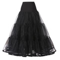 Rosenvy Women's Ankle-Length Crinoline Petticoat Slip