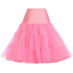 Rosenvy Women's 50s Vintage Rockabilly Petticoat Underskirt