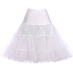 Rosenvy Women's 50s Vintage Rockabilly Petticoat Underskirt