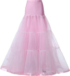 Rosenvy Women's Ankle-Length Crinoline Petticoat Slip